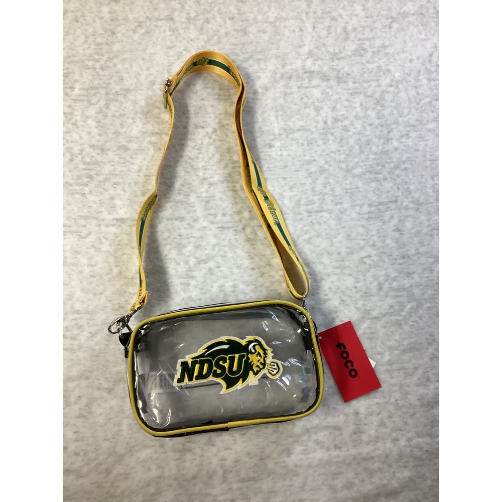 FOCO NDSU North Dakota State Bison Clear Camera Bag‎ Stadium Approved Crossbody